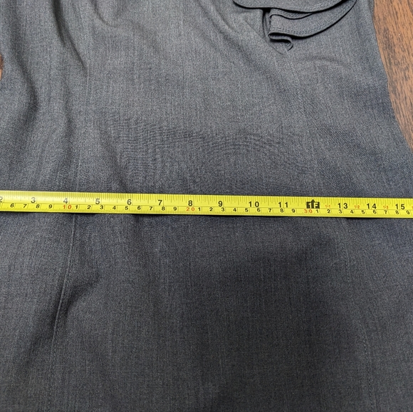 Calvin Klein Ruffle Shoulder Dress - Picture 5 of 9